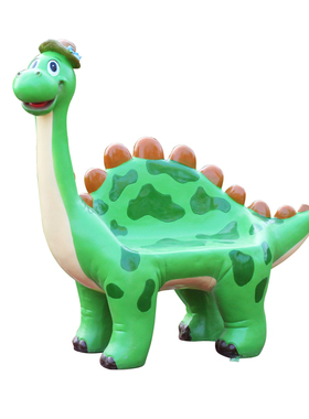 玻璃钢坐凳幼儿园景观卡通动物