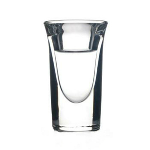 丽尊套装白酒杯高档加厚玻璃杯子弹头小酒杯烈酒一口杯家餐厅酒店