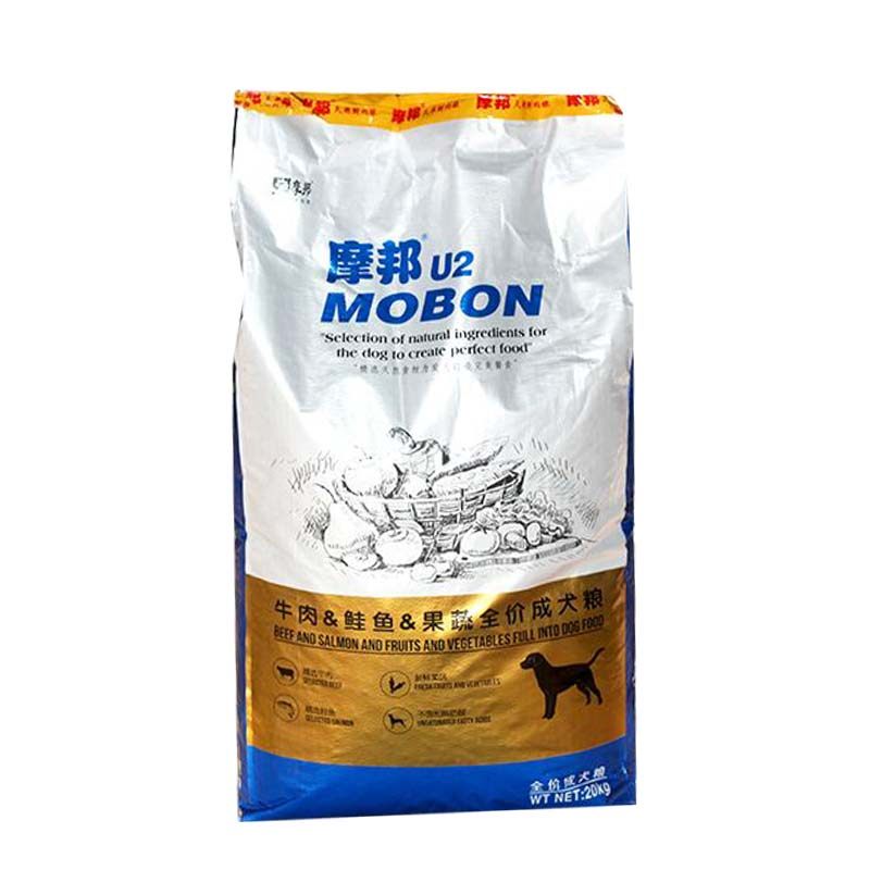 摩邦U2成犬狗粮40斤德牧边牧金毛萨摩拉多法牛马犬通用型20KG