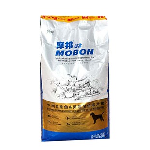 摩邦U2成犬狗粮40斤德牧边牧金毛萨摩拉多法牛马犬通用型20KG