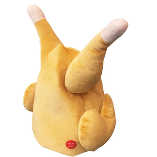 电动火鸡帽子会动的鸡腿帽会跳舞小龙女搞笑沙雕礼物吃鸡抖音同款