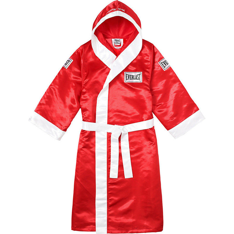 2025新款17FW supreme红色男女搏击格斗战袍 泰拳散打拳击服现货