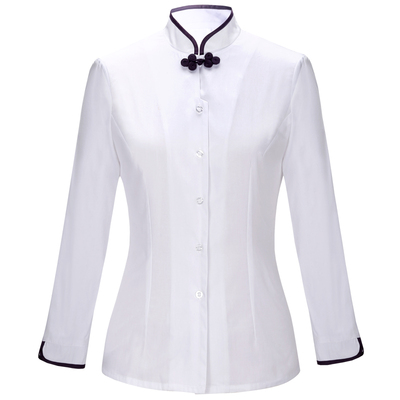 白衬衫面试职业装空姐制服