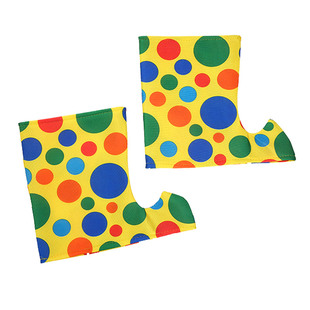 cosplay小丑鞋小丑配件配饰道具化妆舞会小丑鞋套鞋子装扮男女款