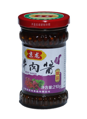 牛肉粒更多合肥牛肉酱京龙微辣