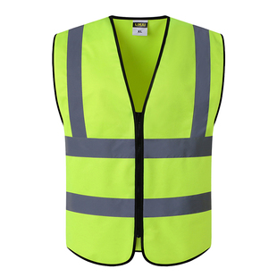 LIKAI反光背心环卫绿化安全防护衣马甲交通施工地马夹可印字外套