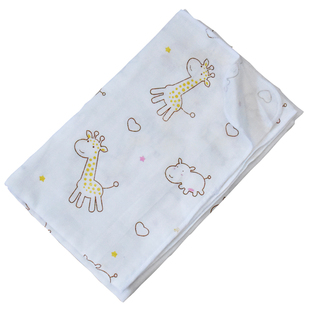 婴儿一层纱布包单单层盖毯纱巾盖布沙布薄小单子超薄纱布巾薄款夏