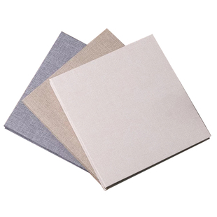 相册影集家庭复古粘胶相簿粘贴式覆膜相册5/6/7/8/9/10寸混装通用