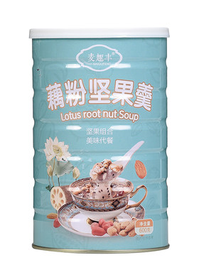 麦趣丰早餐营养600克坚果藕粉羹
