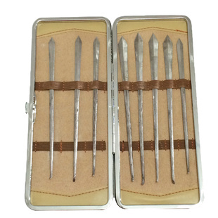 手工锻打碳钢阉猪刀兽医阉割刀阉猪刀器械阉母猪桃花去势阉猪专用