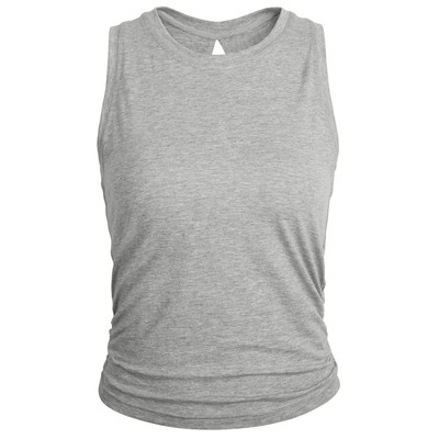 健身上衣露背运动背心跑步训练