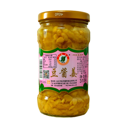 锦裕潮汕特产豆酱315g下饭开胃菜