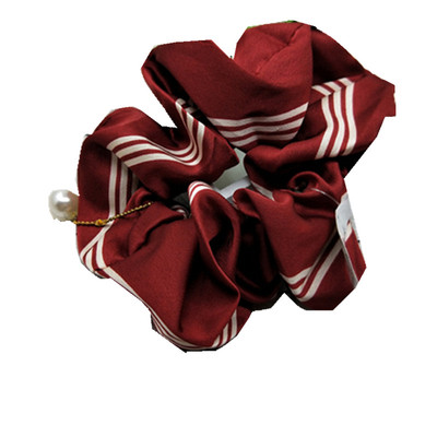 日lattice条纹海军风马尾丸子头