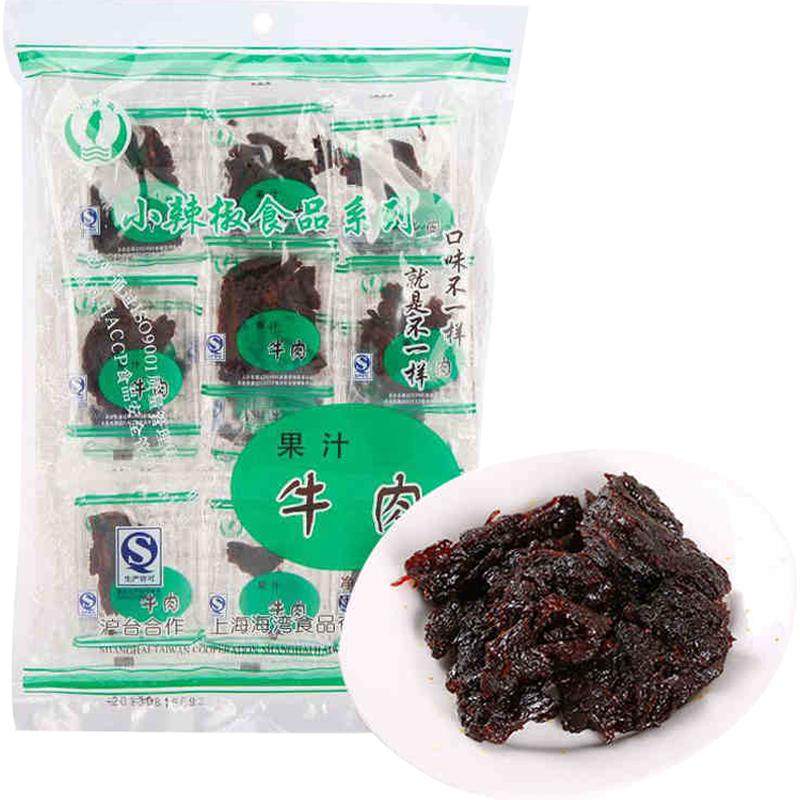 上海小辣椒100g牛肉干