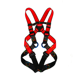 儿童登山攀岩爬墙安全带户外室内拓展训练丛林穿越保护带装备小孩