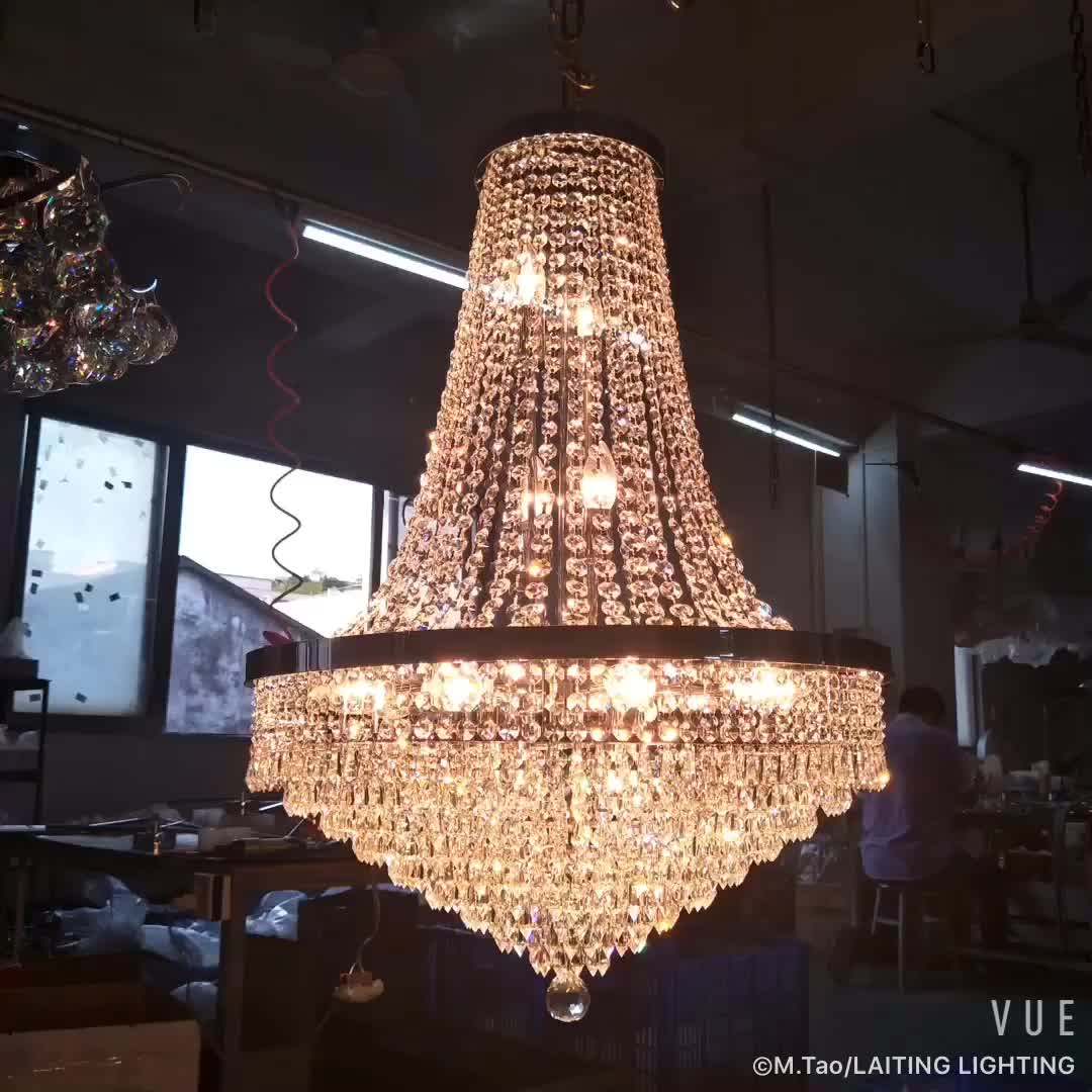 Guzhen Lustre Modern Restaurant Lighting Philippines Crystal Chandelier
