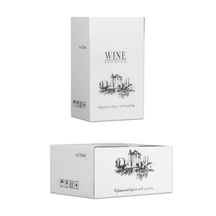 葡萄酒纸箱红酒周转箱秒发6支12只六瓶礼盒红酒外包装箱现货订制