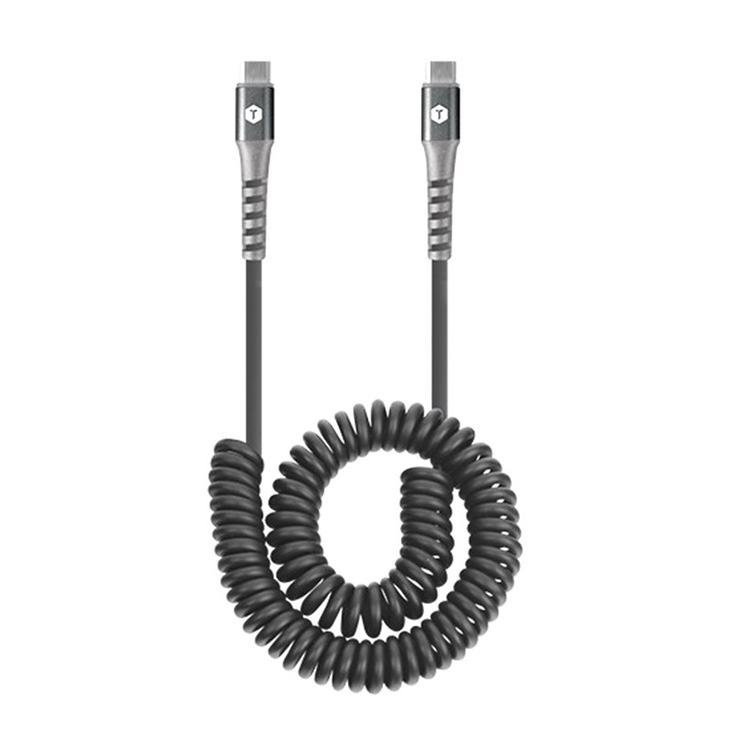 TOUGHTESTED MFI认证弹簧装甲线lighting头3米加长数据线