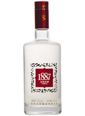 沈荡酿造1887糟香型500ml1瓶白酒