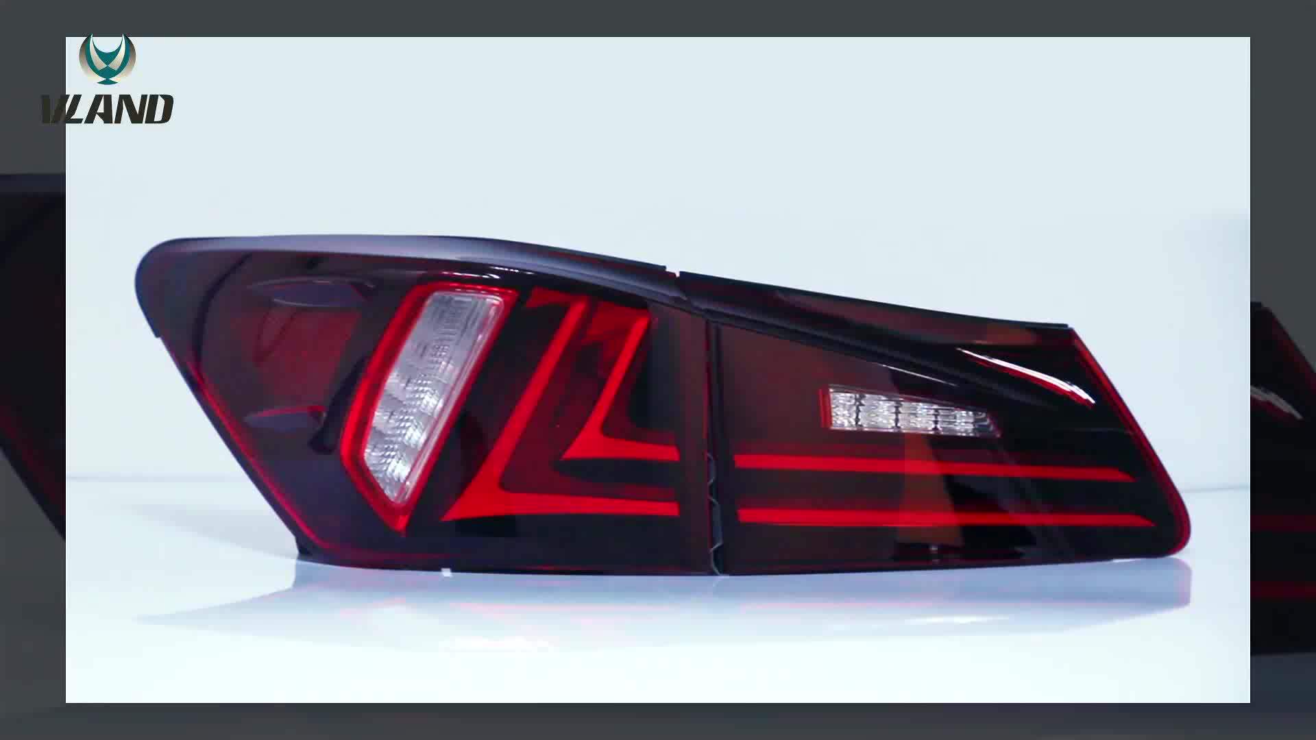 Установка фар vland is250