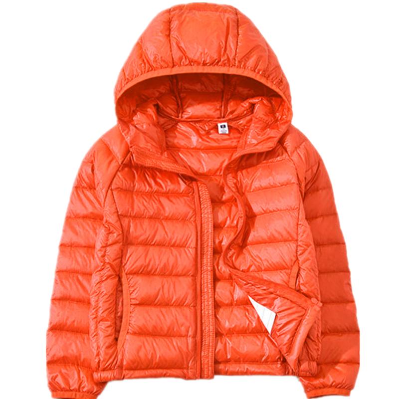 儿童轻薄羽绒服短款男童女童中大童小孩宝宝童装秋冬儿童外套