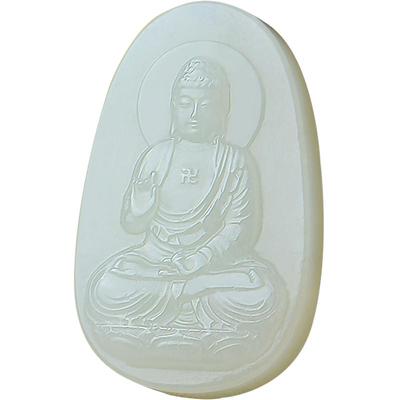 大日如来属猴男士虚空藏菩萨吊坠