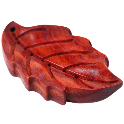 梨香院一叶知秋枫叶木毛衣链衣服