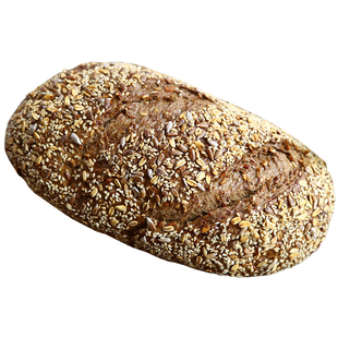 德南面包房黑麦面包早餐粗粮可全切片欧包轻食谷物代餐不添加糖