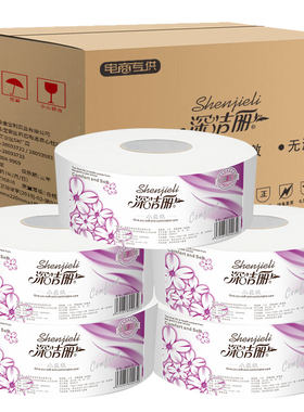 可湿水2层大盘纸深洁丽