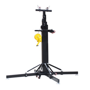 手摇架舞台灯光架子四脚搭桁架帕灯光束灯支架婚庆流动演出升降架