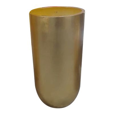 金箔玻璃钢摆件落地花瓶新品上架