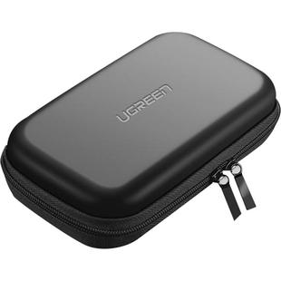 绿联移动硬盘包保护套耳机充电器u盘SD卡收纳包鼠标充电宝硬壳包数码配件包适用于西数东芝希捷硬盘