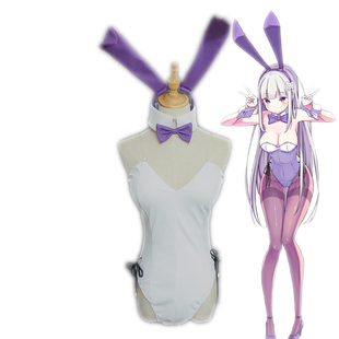 从零开始的异世界艾米莉亚同人兔女郎cos服艾米利亚cosplay服包邮