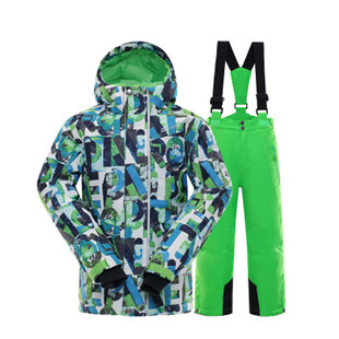 阿尔派妮Alpine Pro儿童户外登山服加厚保暖防风防水滑雪服套装
