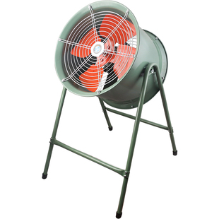 厨房排烟轴流风机220v强力引风排风机380v工业换气通风扇管道岗位