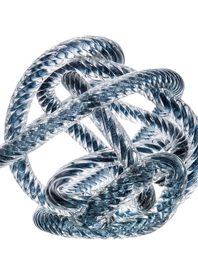 deco抽象书桌简约现代风玻璃摆件