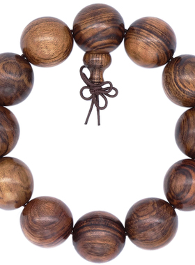 越南黄花梨手串鬼眼佛珠