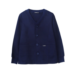 医生服可绣字洗手衣女长袖上衣手术室护士巡回服开衫口腔工作服