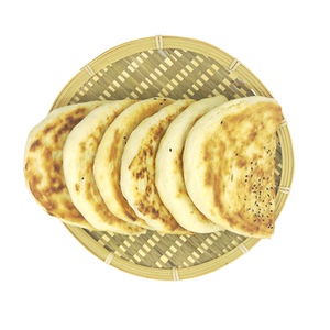 月牙烧饼陕西大荔同州水盆羊肉泡馍专用饼真空现做手工肉夹圆饼馍