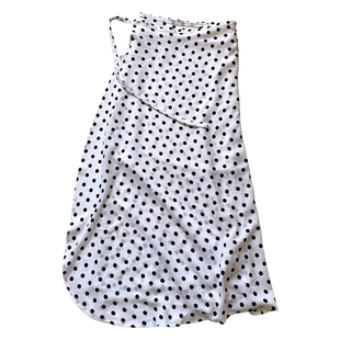 晚时光【秒杀】波光闪闪精灵花瓣边半身裙长款大摆仙气长款仙女裙