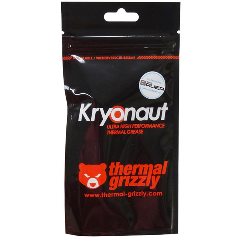 德国Thermal Grizzly Kryonaut暴力熊热灰熊硅脂电脑导热膏