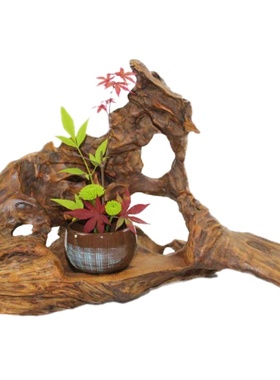 桌面桌面摆件古流轩实木复古