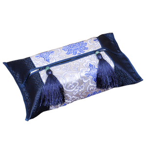 艺必旭中式古典高档流苏纸巾盒套纸巾抽套特色工艺品创意家用车用