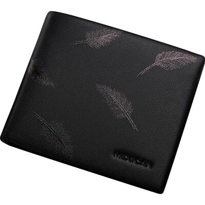 稻草人男士钱包男2025软皮正品