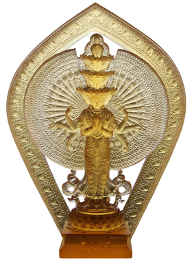 千手观音菩萨寺庙结缘琉璃佛像