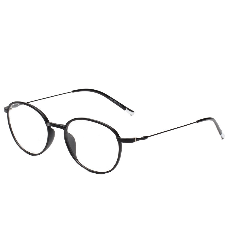 韩版文艺黑色小圆框超轻6g框架可配近视眼睛架复古潮男幼圆女眼镜