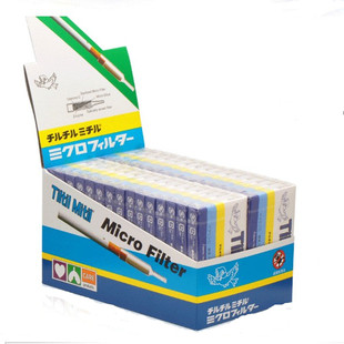 蓝绿Tiltil Mitil小鸟烟嘴 中细支烟 过滤嘴烟嘴男女抛弃型一次性