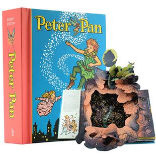 【中商原版】小飞侠彼得潘立体书 英文原版 Peter Pan Pop-Up 原装进口 正版 经典世界名著 儿童节礼物