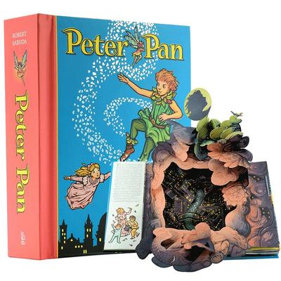 【中商原版】小飞侠彼得潘立体书 英文原版 Peter Pan Pop-Up 原装进口 正版 经典世界名著 儿童节礼物
