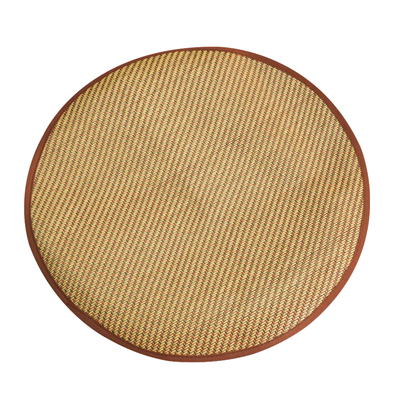 夏季竹席狗狗椭圆形宠物窝